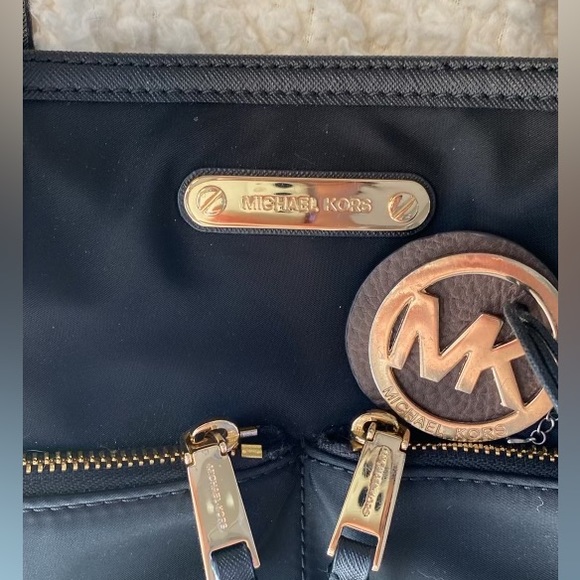 Michael Kors Black Nylon Tote Bag - Picture 5 of 8
